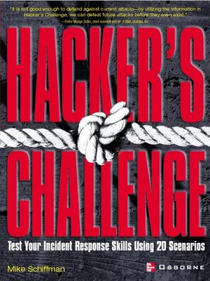 cover image of Hacker's Challenge